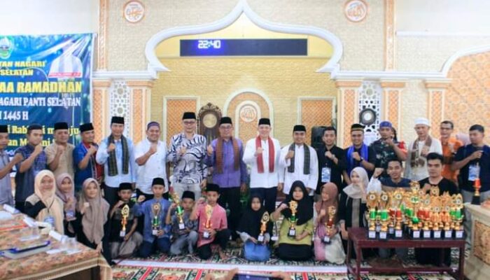 Gema Ramadhan Panti Selatan Jadi Percontohan Kegiatan Nagari di Pasaman