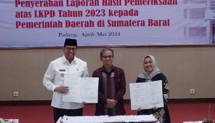 Untuk Ke-9 Kali Berturut, Laporan Keuangan Pemko Sawahlunto dapat Predikat WTP
