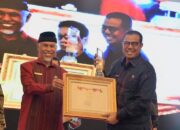 Kota Sawahlunto Bertabur Prestasi saat Penghargaan Pembangunan di Musrenbang  Provinsi Sumbar 2024