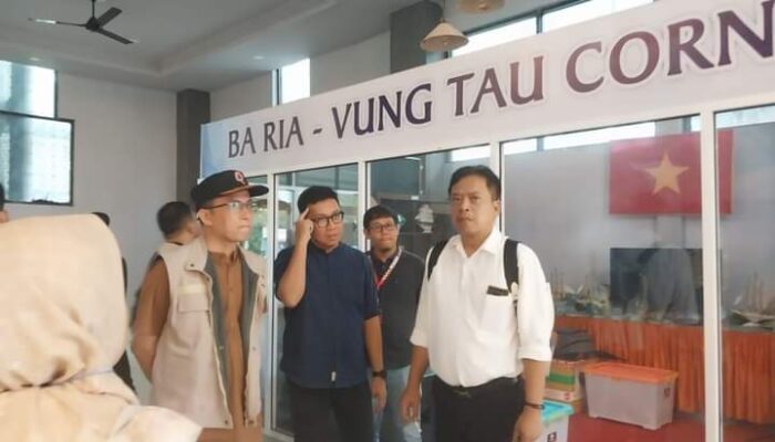 Jelang HKBN 2024 di Padang, Direktur Kesiapsiagaan BNPB Cek Persiapan Gedung Youth Center