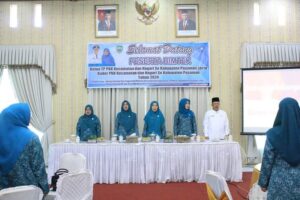 Pengurus TP PKK Kabupaten dan Nagari di Pasaman Ikuti Bimtek Keorganisasian