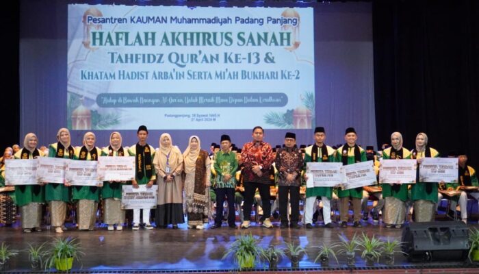 Pilihan Santri dari 17 Provinsi dan Negara Tetangga, Kauman Padang Panjang Menuju Pesantren Internasional