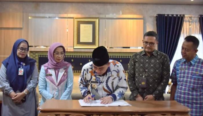 Dengan Dana Desa, Sawahlunto Kembali Asuransikan Tenaga Kerja Mandiri Bersama BPJSTk