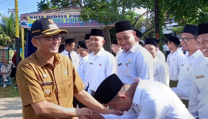 Pesan Menyentuh Walikota Hendri Septa saat Pelantikan 2.824 Pegawai PPPK Kota Padang