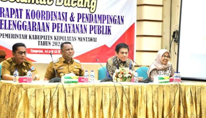Dikunjungi Ombudsman RI, Pj. Bupati Mentawai: Pelayanan Publik Bukan Kejar Angka, Tapi Realita Dirasakan Warga