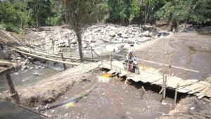 Tahap Pertama, Tiga Jembatan Putus Dihantam Galodo di Tanah Datar Dibangun Permanen