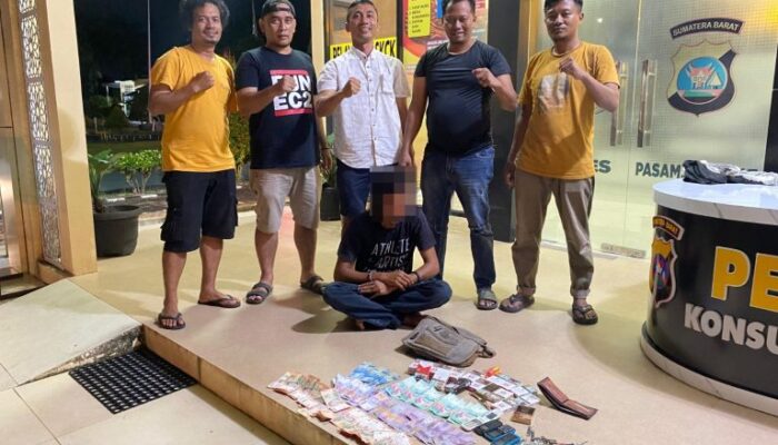 Nekat Bobol Ruko dengan Linggis, Seorang Nelayan Dibekuk Polisi di Sasak Pasaman Barat