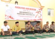 Bantu Air Bersih, Polresta Bukittinggi Bangun Sumur Bor di Jorong Kampeh Simarasok Agam