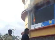 Videotron Terbakar, Pasar Rakyat Kota Pariaman Nyaris Dilalap Api
