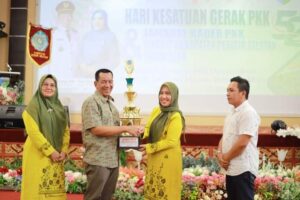 Kecamatan IV Jurai Juara Umum Jambore Kader PKK Tingkat Kabupaten Pesisir Selatan