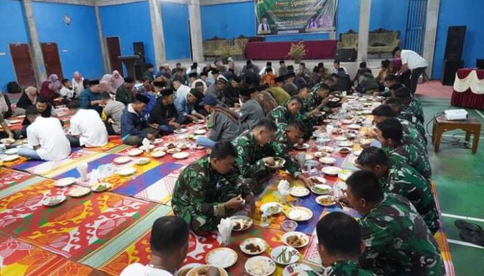 Jembatan Bailey Selesai, Warga Nagari Paninjauan Lepas Yonzipur Ambarawa Semarang dengan Syukuran 