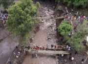 BWSS V Padang Bangun 56 Sabo Dam di Aliran Sungai Gunung Marapi