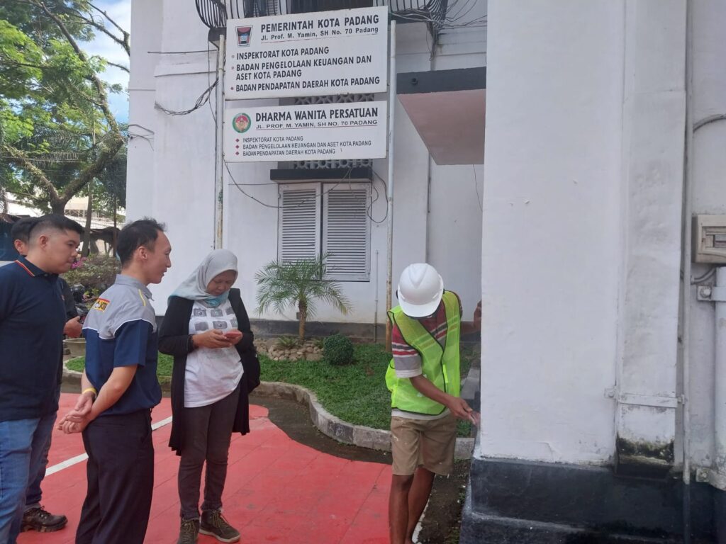 Berusia Ratusan Tahun, PT Jotun Percantik Kembali Gedung Balaikota Padang Peninggalan Belanda