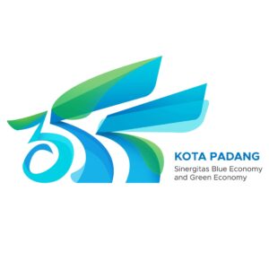 Tampil Beda, Logo HUT ke-355 Kota Padang Sinergitas Blue Economy and Green Economy