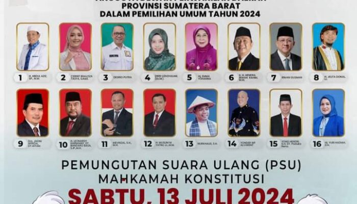 Warga Padang Tak Bernafsu Lagi Mencoblos, Dimana-mana TPS Sepi Saat PSU Anggota DPD RI