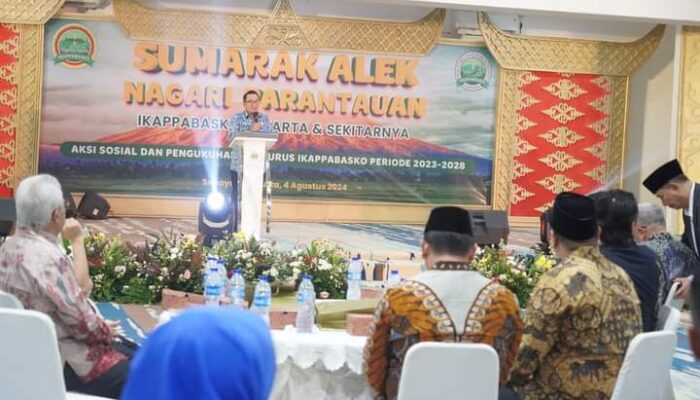 Sempat Vakum Gegara Covid-19, IKAPPABASKO Jabodetabek Kembali Aktif Siap Dukung Pembangunan Nagari