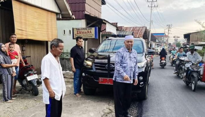 Usai Diaspal, Jalan Jawa Ujung Gading Menuju Situak Pasaman Barat akan Diperlebar