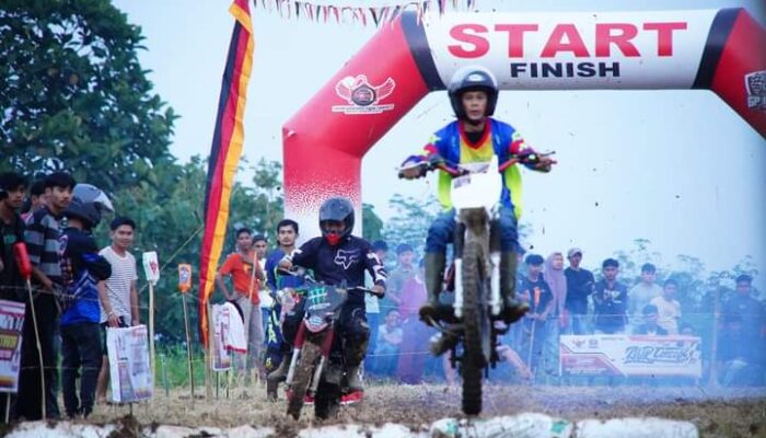 GP Sawah V 2024 Batu Bulek Sukses, Crosser Tertantang Taklukan Sirkuit Lumpur Kantalunya Tanah Datar
