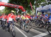 Ribuan Pesepeda dari Sumbar, Riau dan Jambi Ikuti Gowes Bareng Luhak Nan Tuo III 2024