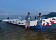 Dibantu Pertamina, Kapal Nelayan Natuna Tampil Keren Ala “Pertamina MotoGP”
