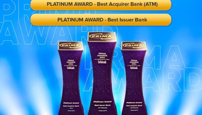 Bank Nagari Boyong 3 Penghargaan Terbaik di Ajang Bergengsi PRIMA Awards “The Best Digital Transaction 2024” di Bali