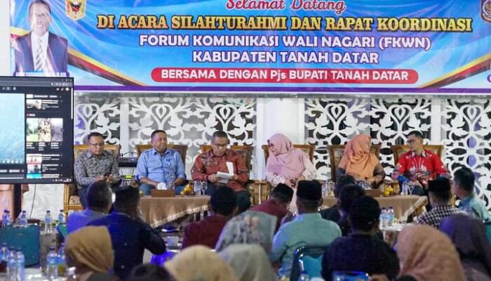 Pertemuan FKWN dengan Pjs. Bupati: Walinagari di Tanah Datar Minta Peningkatan Kesejahteraan