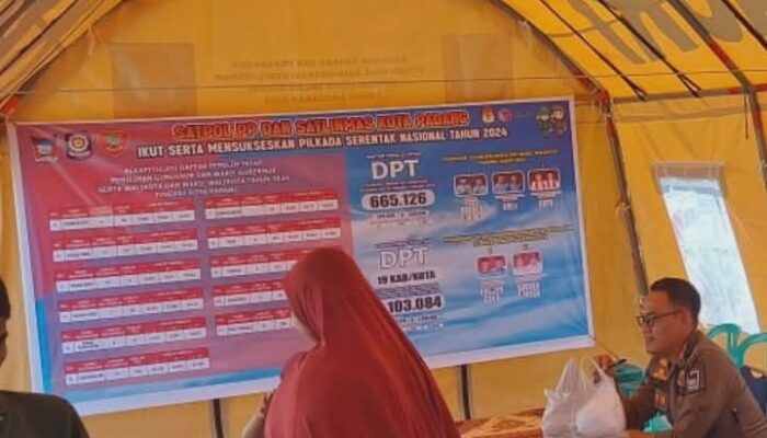 Satpol PP Padang Buka Posko Pusat Pengendalian Trantibum Pilkada 2024