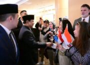 Masyarakat Indonesia Antusias Sambut Kedatangan Presiden Prabowo di Washington DC Amerika Serikat