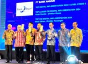 Bank Nagari Raih 3 Penghargaan Top Digital Awards 2024