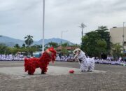 Tim Barongsai HBT Juara Dunia Tampil Meriahkan HAB Kemenag RI ke-79 di Padang