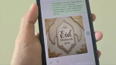 Kumpulan Pantun Lucu Ucapan Idul Fitri 2025 yang Bisa Menyentuh Perasaan