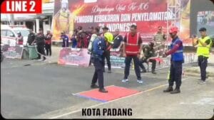 Pasukan Bomba Pemadam Kebakaran Kota Padang Terbaik se-Indonesia