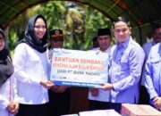 Sejumlah Perusahaan Serahkan Dana CSR Bantu Korban Banjir di Dharmasraya