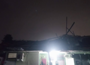 Puting Beliung Hantam Asrama TNI Lapai Padang, Atap 18 Unit Rumah Beterbangan