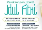 Pemko Padang Gelar Salat Ied di Tugu Apeksi, Wakil Walikota Maigus Nasir Jadi Khatib