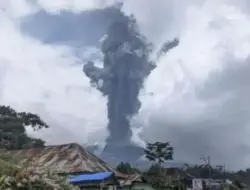 Gunung Marapi Kembali Erupsi, Warga Radius 3 KM Diimbau Menjauh