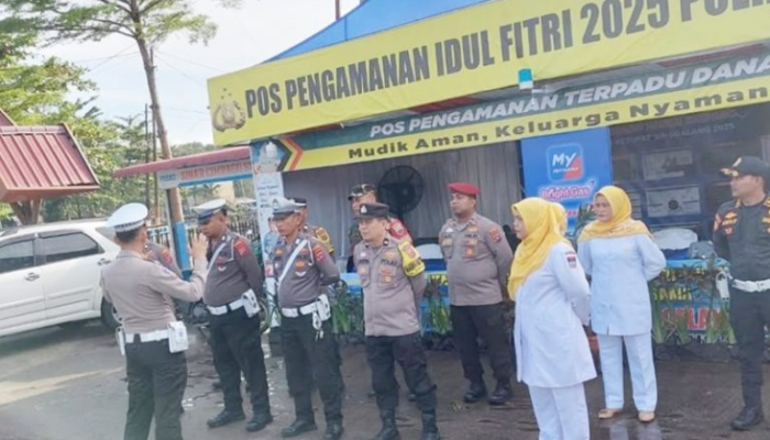 Berikan Rasa Nyaman, Pemudik Apresiasi Pos Pengamanan Lebaran di Padang