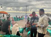 Walikota Fadly Amran Ikut Nikmati Libur Lebaran di Pantai Padang