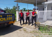 Polres Pasaman Barat Patroli ke Pemukiman Warga yang Ditinggal Mudik