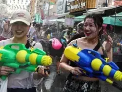 Astaga! Ratusan Orang Tewas dan Ribuan Cidera dalam 5 Hari “Perang Air” di Thailand