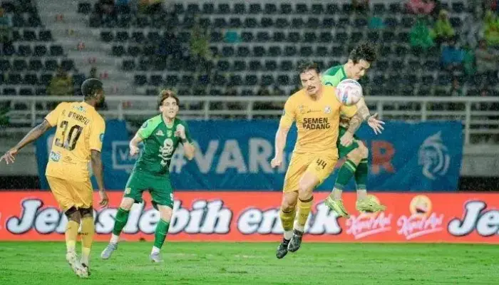BRI LIGA 1: Ditahan Imbang Persebaya, Semen Padang FC Belum Aman dari Ancaman Degradasi