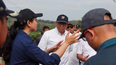 Dirjen SDA Kementerian PU Tinjau Lokasi Rencana Pembangunan Sekolah Rakyat di Pulau Punjung