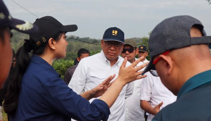 Dirjen SDA Kementerian PU Tinjau Lokasi Rencana Pembangunan Sekolah Rakyat di Pulau Punjung