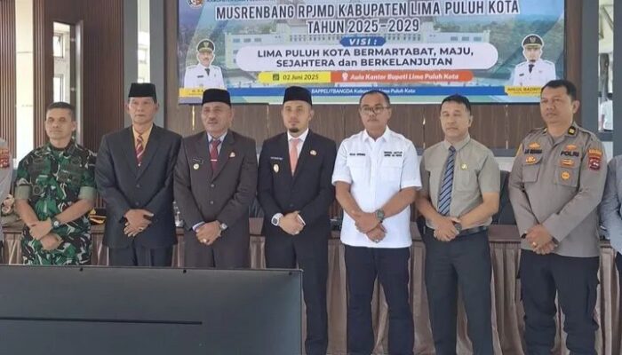 RPJMD Limapuluh Kota Dorong Kemandirian Nagari Membangun Kabupaten