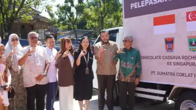 Produk Cokelat UMKM Kota Padang Tembus Pasar Ekspor ke Singapura