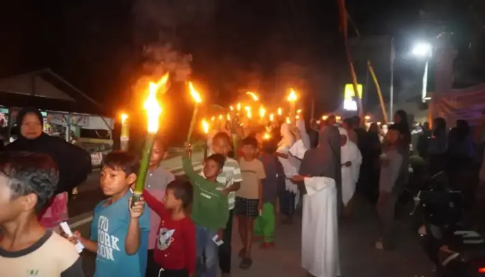 FOTO: Potret Semarak Malam Tahun Baru Hijriah 1 Muharram 1447 di Padang