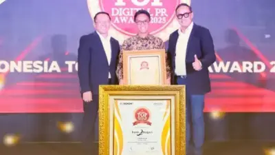 Lagi! Produk Digital Bank Nagari Raih Penghargaan Top Digital Public Relations 2025