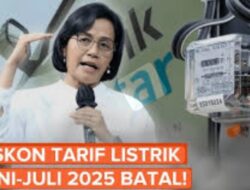 BREAKINGNEWS! Pemerintah Batal Beri Diskon Listrik 50% Juni-Juli