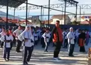 Senam Anak Indonesia Hebat Meriahkan Hari Anak Nasional di SMPN 2 Bukittinggi
