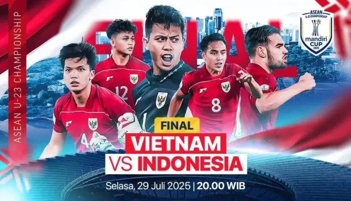 Pertandingan Seru Malam Ini! Timnas Indonesia Vs Vietnam di Final Piala AFF U23